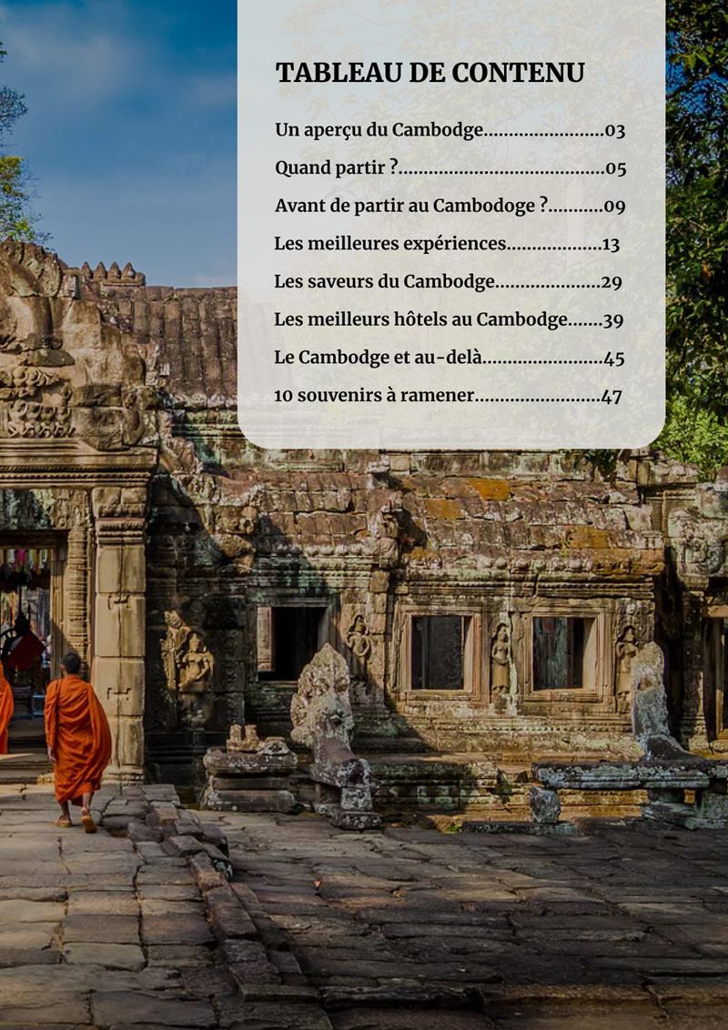 Ebook Cambodge – Guide de voyage - page 3