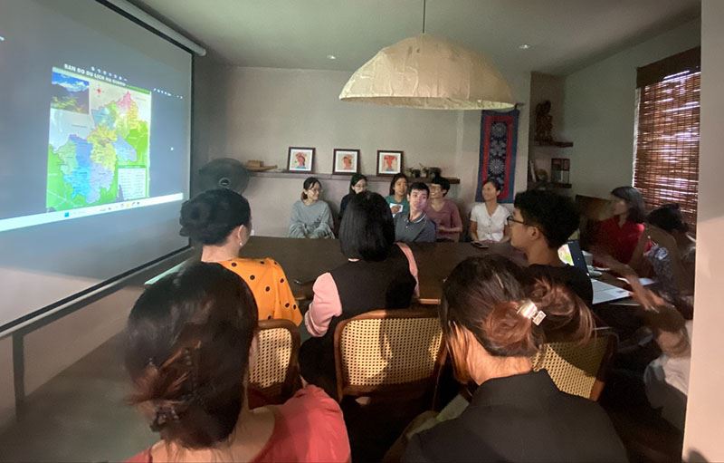 Une formation à l’agence sur un nouvel itinéraire touristique