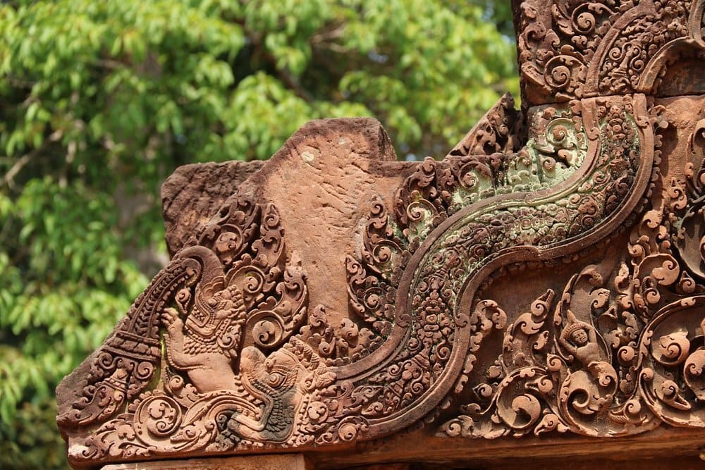Banteay Srei, le plus beau temple en grès rose d’Angkor