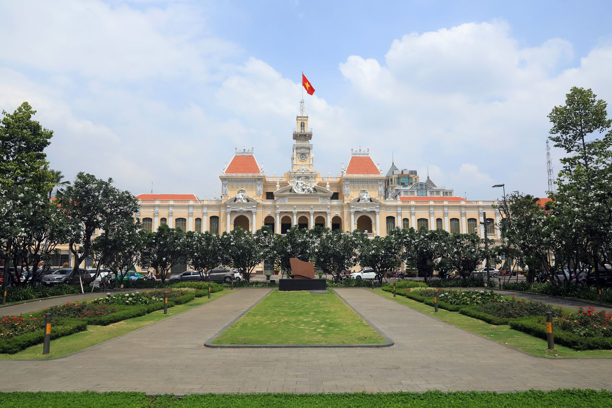 Siège du Comité populaire de Hô Chi Minh-Ville (Hôtel de Ville de Saïgon)