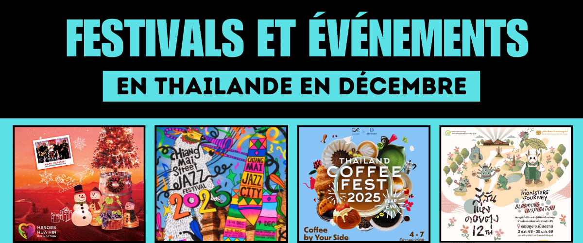 Top 12 des Festivals et Événements à découvrir en Thaïlande en décembre