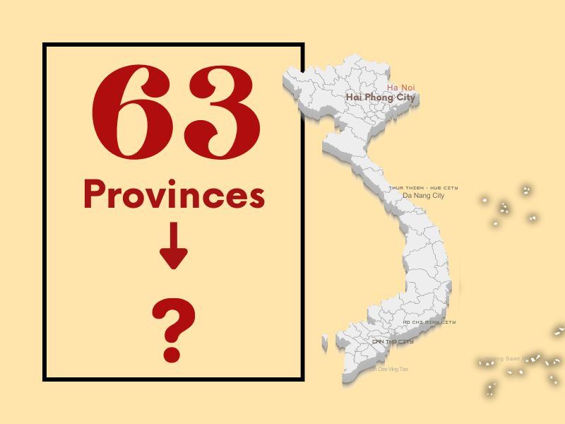 Le Vietnam change de visage : une nouvelle carte avec moitié moins de provinces
