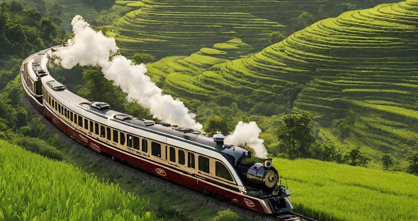 Trains de luxe au Vietnam : un voyage en toute sophistication