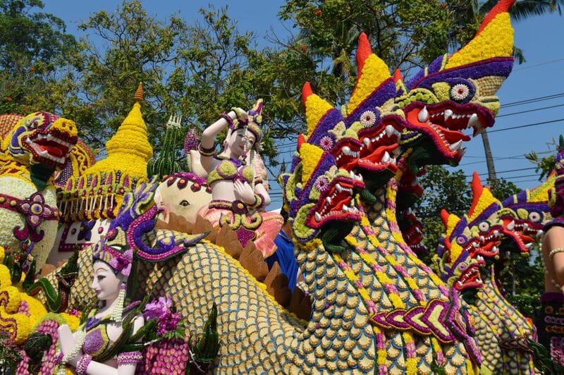 Festival des fleurs, Thailande, Chiang Mai