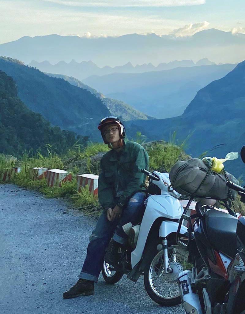 Dans le voyage à Ha Giang