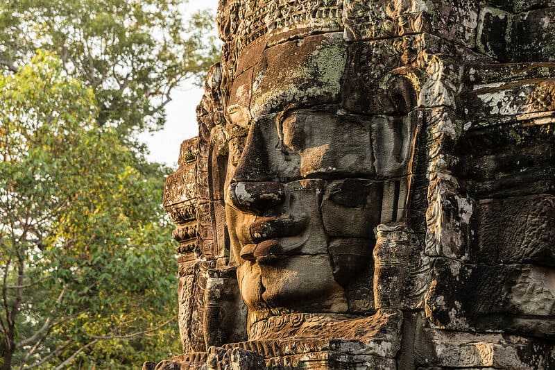 Sourire mysterieux du Bayon