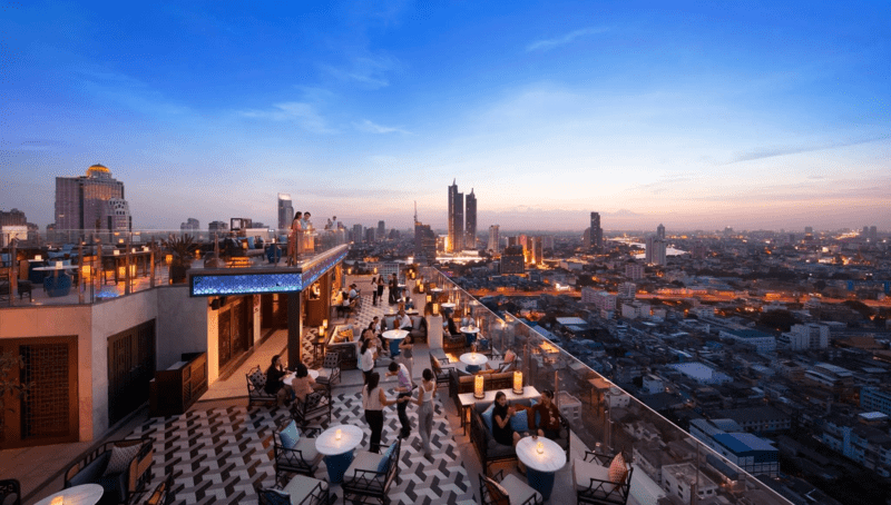 Bangkok, Thailande, skybar