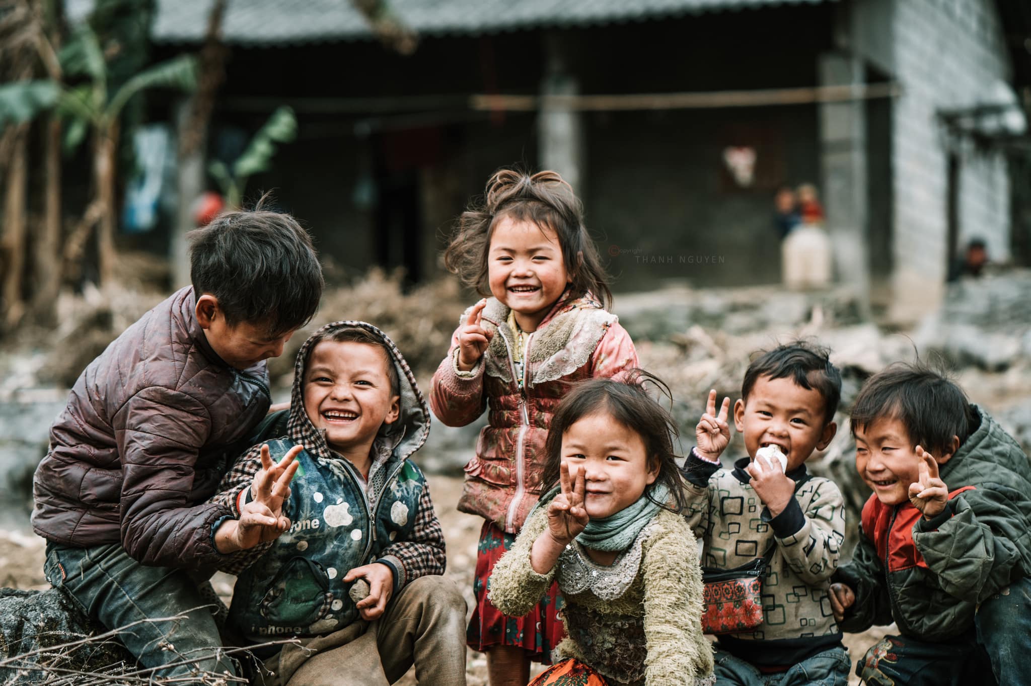 les enfants à ha giang