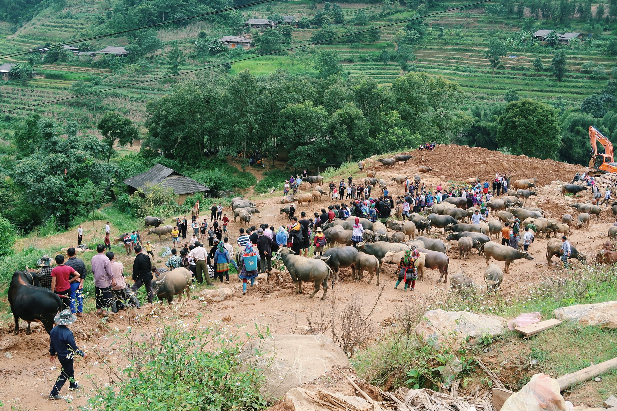 Le marché de Bac Ha