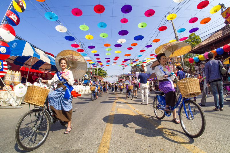 Thailande, Bo Sang, Chiang Mai