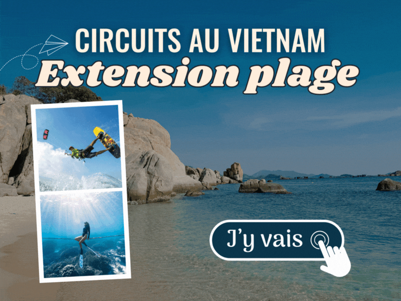 circuit vietnam extension de plage