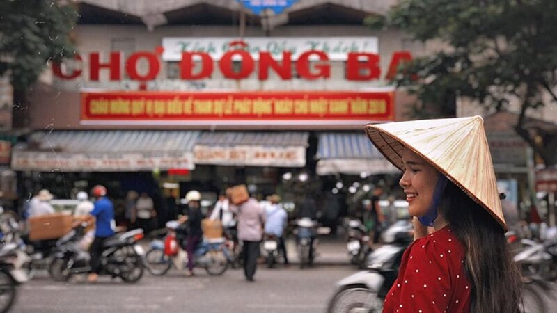 Marché de Dong Ba