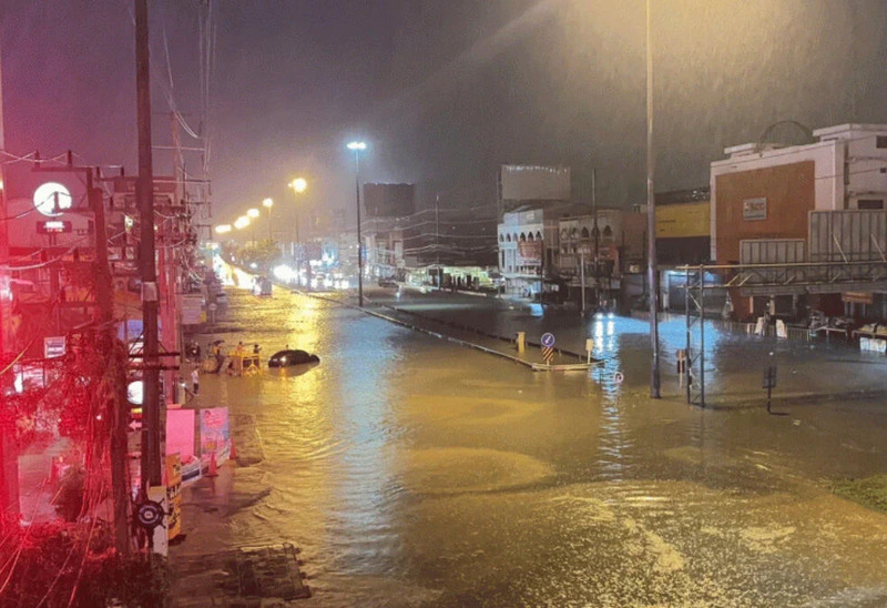 Thailande, Chonburi, chaleur extrême