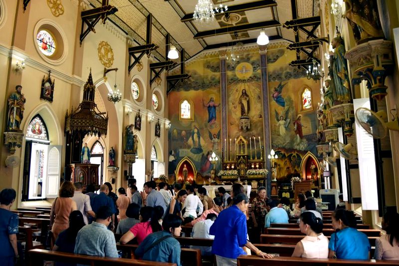l''église Thaïlande