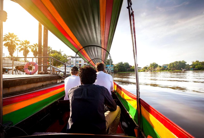 bateau à longue queue Chao Phraya