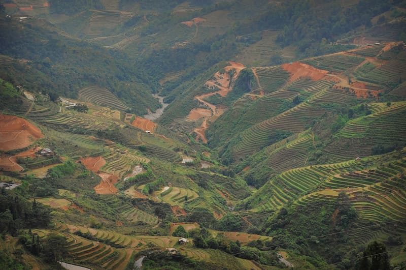 Mu Cang Chai, rizièresen terrasse