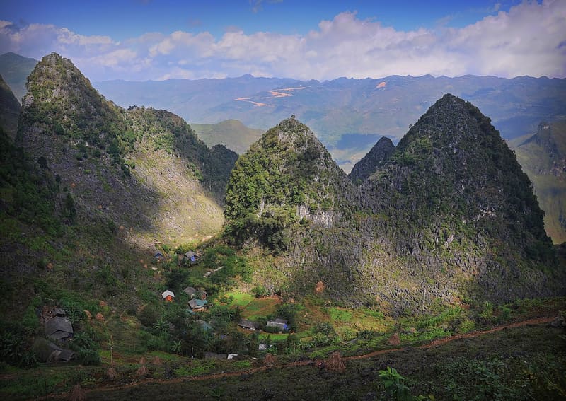 Ha Giang, Vietnam, montange