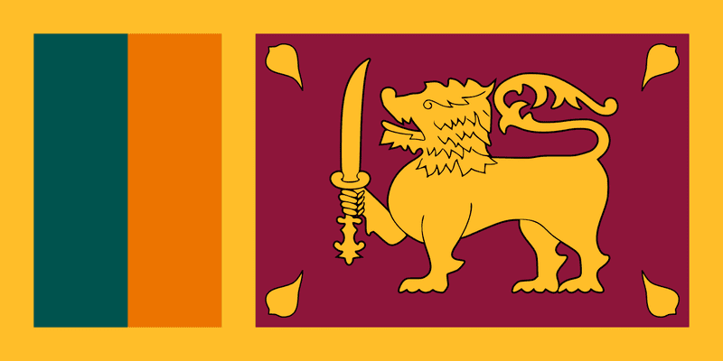 Drapeau sri lankais