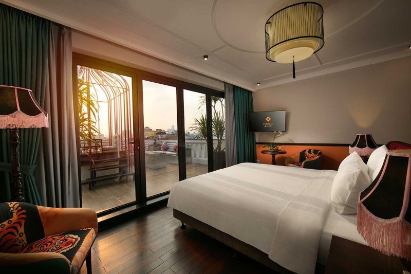 chambre de l''hôtel du Lac
