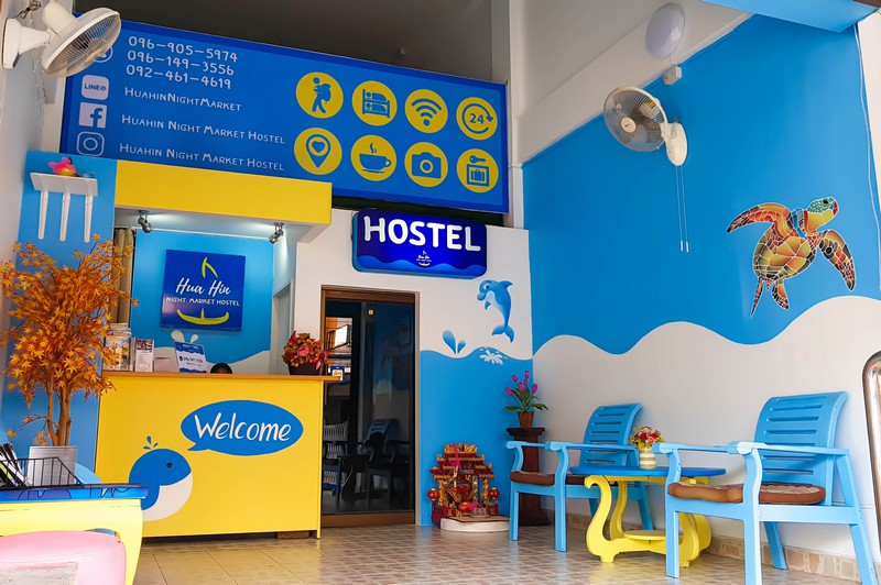 Hua Hin night market hostel