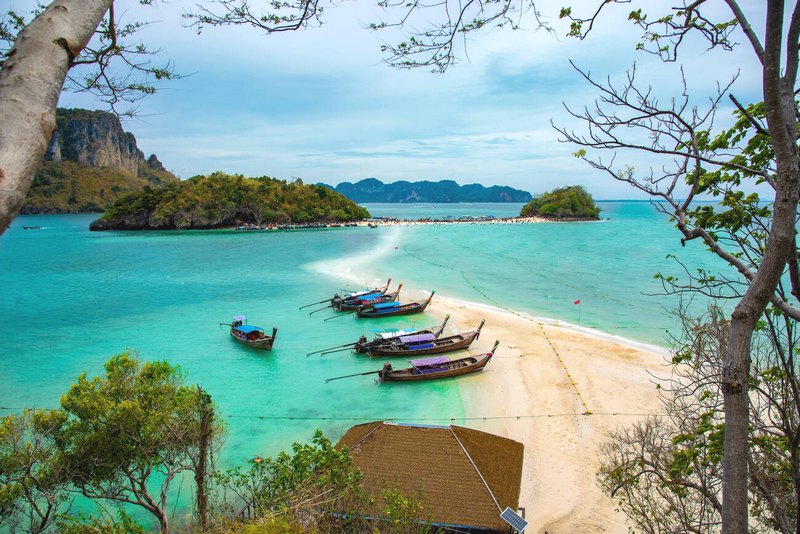 Plage Krabi, Thaïlande