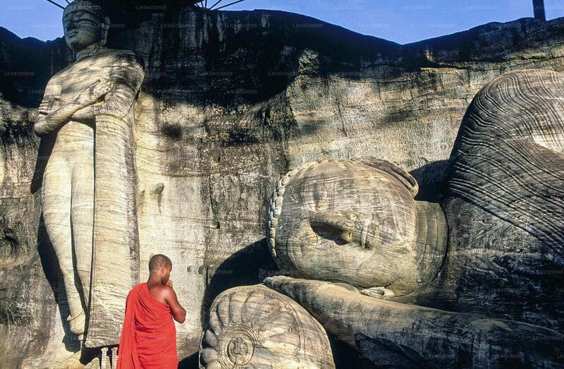 Bonze au Sri Lanka