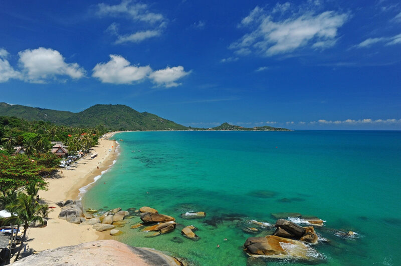 Lamai Beach, la deuxième plage la plus populaire