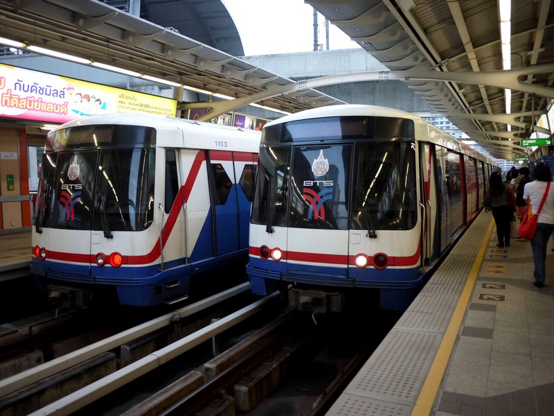 BTS Skytrain à Bangkok