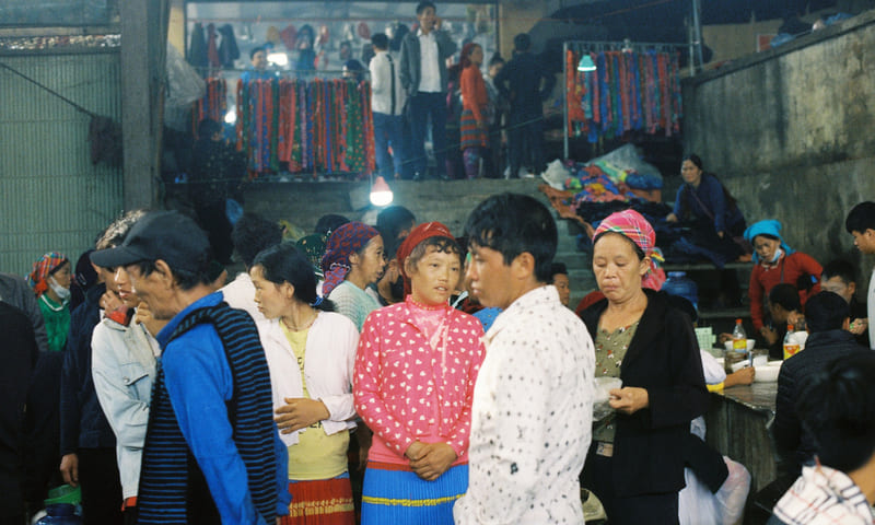 Marché Meo Vac, Ha Giang, Vietnam