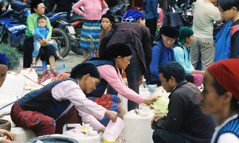 Marché Meo Vac, Ha Giang, Vietnam