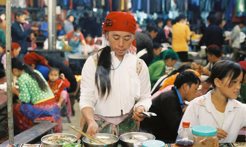 Marché Meo Vac, Ha Giang, Vietnam