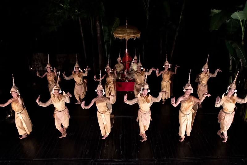 Un spectacle de danse Apsara à Siem Reap