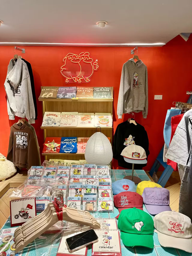 tournez-vous vers les boutiques de jeunes créateurs vietnamiens. 