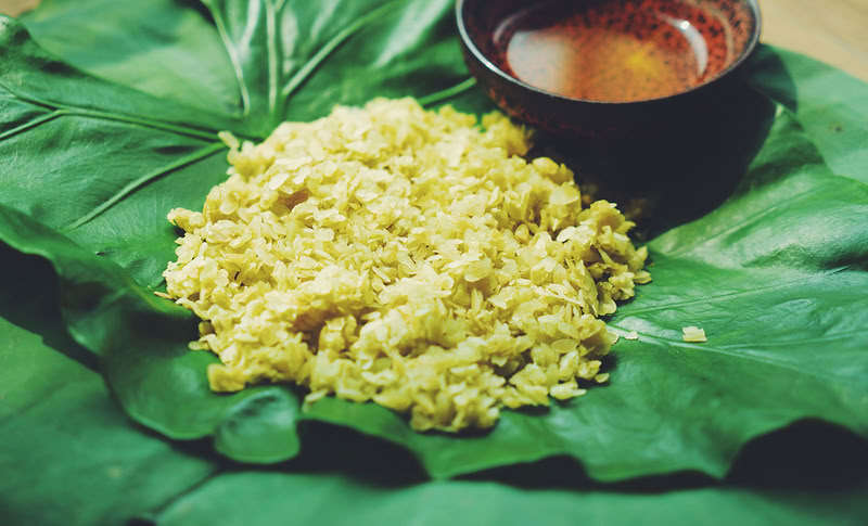 Le cốm du village de Vong se vend de juillet à novembre