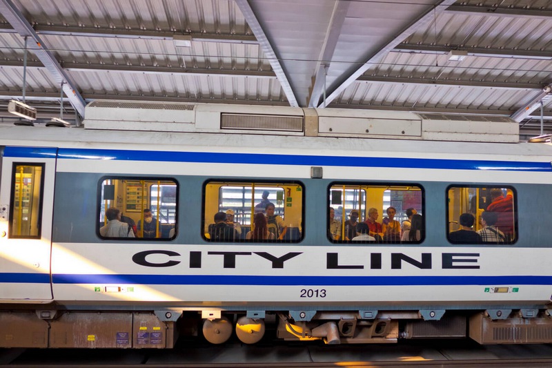 city line, Airport Rail link