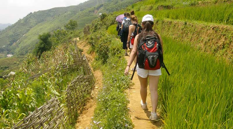 randonnee pedestre a Bac Ha Vietnam