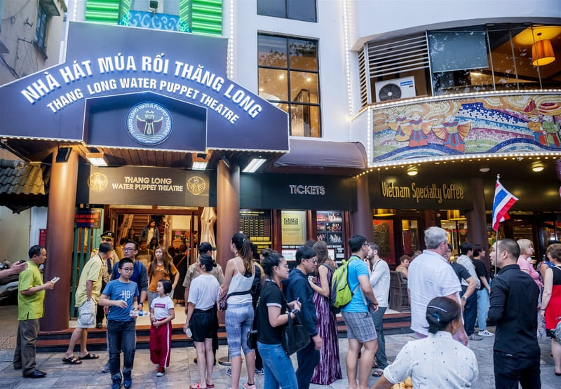 Theatre de marionnettes sur l''eau Thang Long