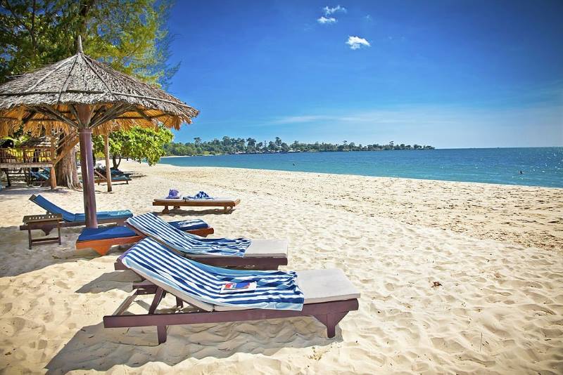 Plage tropicale de Sihanoukville