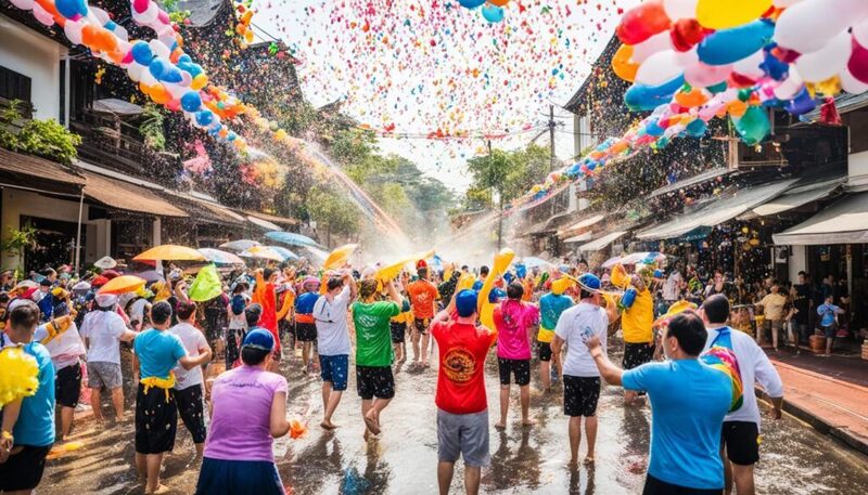 Festival de Songkran à Chiang Mai
