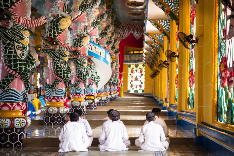 le temple Cao Dai de Tay Ninh