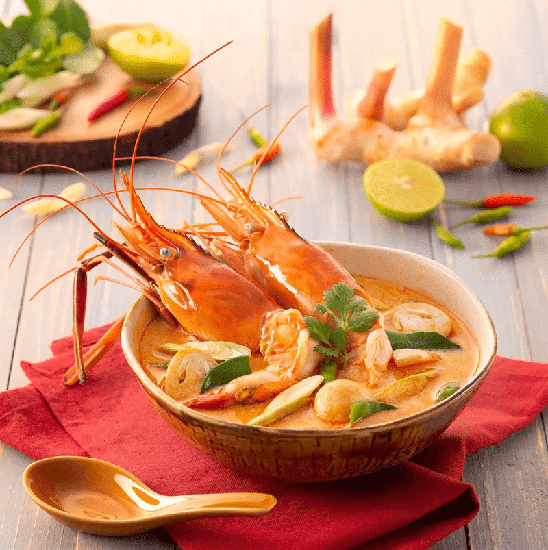 Tom Yum_une soupe traditionnelle thailandaise