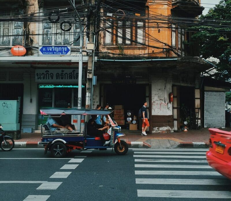 Les tuk-tuks de Thaïlande