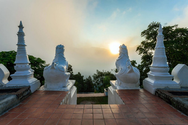 Temple Wat phra that doi