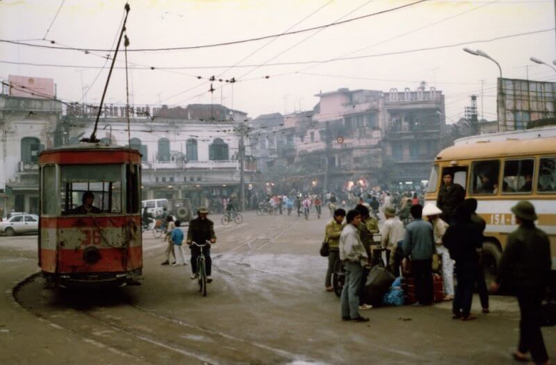 tramway à hanoi