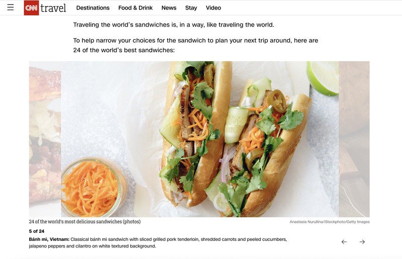 Banh mi vietnamien, CNN