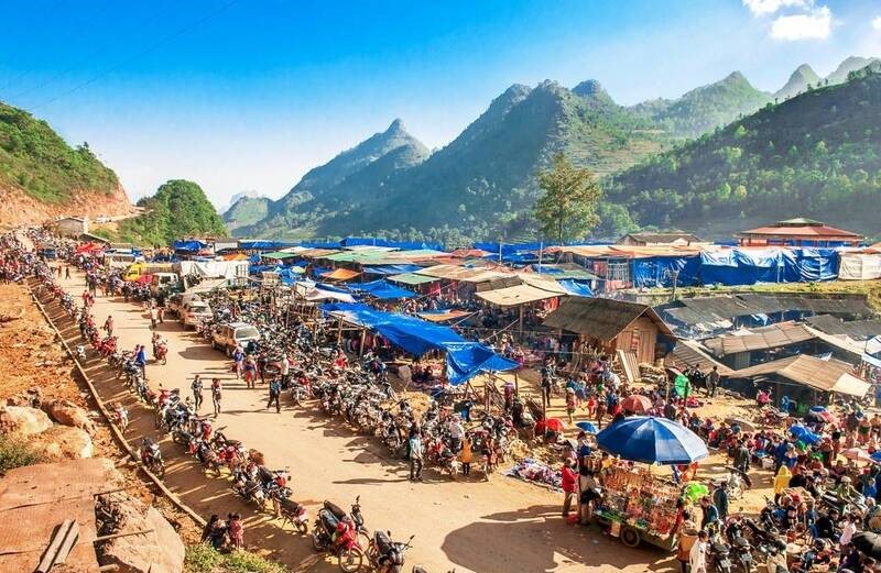 Le marché de Bac Ha