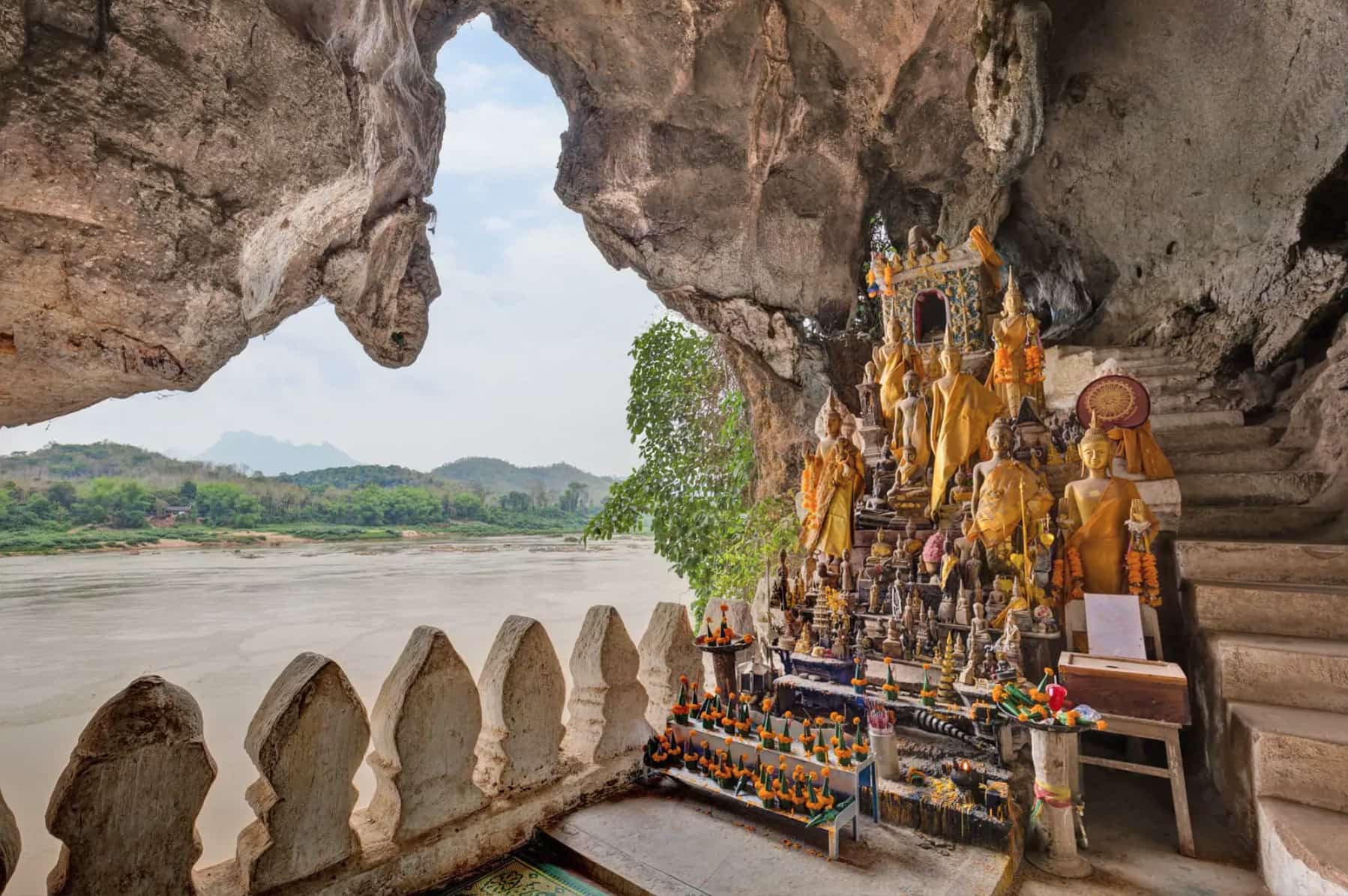 les grottes de Pak Ou