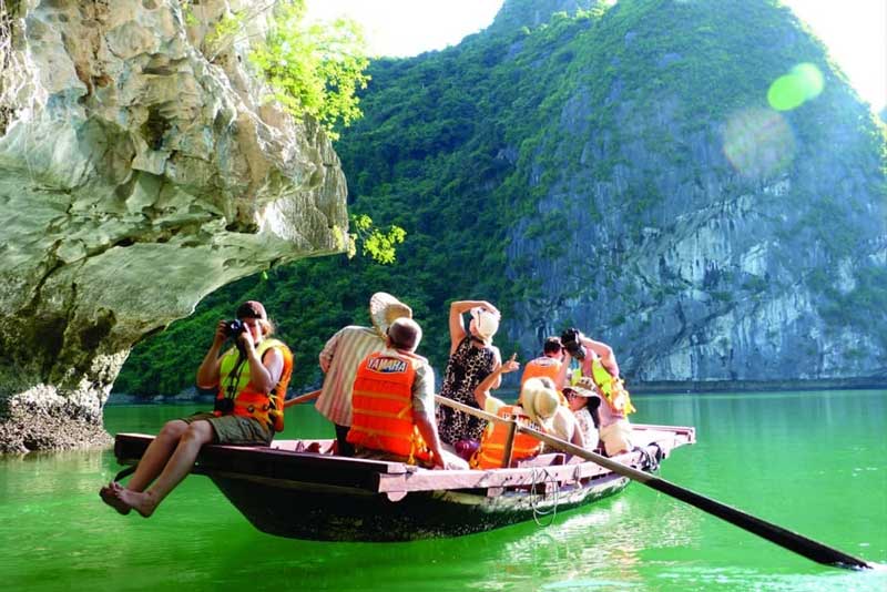 balade en barque halong