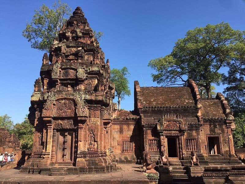 grès rose Banteay Srei
