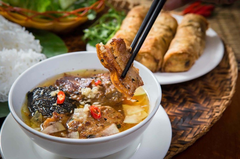 Bun Cha, Hanoi, Vietnam, Plat